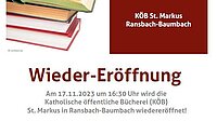 Wiedereröffnung der KÖB St. Markus Ransbach-Baumbach
