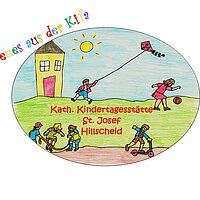 Die Müllabfuhr war zu Besuch und die Vorschulkinder wurden